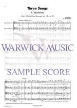 Reger, Max: Three Songs Product Image