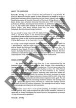 Crosby, Richard A.: Sonata Product Image