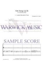 Holst: Folk Songs Op. 36 Product Image