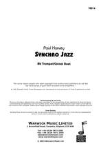 Harvey, Paul: Synchro Jazz Product Image