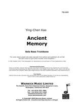 Kao, Ying-Chen: Ancient Memory Product Image