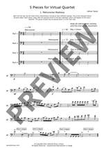Taylor, Adrian: Five Pieces for Virtual Quartet Product Image