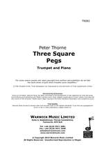 Thorne, Peter: Three Square Pegs Product Image