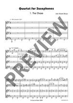 Brown, John Robert: Quartet for Saxophones Product Image