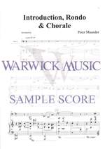 Maunder, Peter: Introduction, Rondo & Chorale Product Image