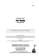 Carr, Gordon : For Knulp Product Image