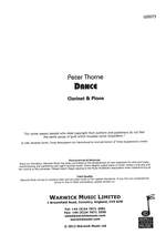 Thorne, Peter: Dance Product Image