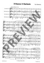 Bateman, Don: 3 Dances 4 Clarinets Product Image