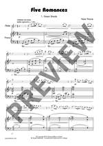Thorne, Peter: Five Romances Product Image
