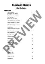 Clarinet Duets Product Image
