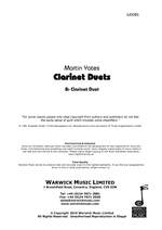 Clarinet Duets Product Image