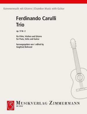 Carulli, Ferdinando: Trio Heft 2 op. 9/2