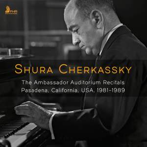 SHURA CHERKASSKY – The Ambassador Auditorium Recitals, 1981–1989