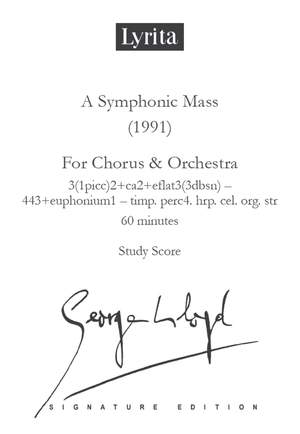 George Lloyd: A Symphonic Mass – Study score