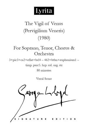 George Lloyd: The Vigil of Venus (Pervigilium Veneris)