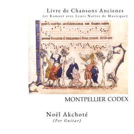 Livre de chansons ancienes et romant avec leurs nottes de musicque