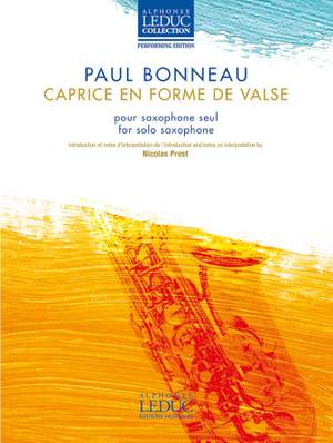 Paul Bonneau: Caprice en forme de valse