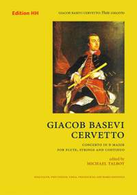 Cervetto, G: Concerto in D Major