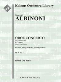Albinoni, T: Concerto for Oboe in D minor (s/o)