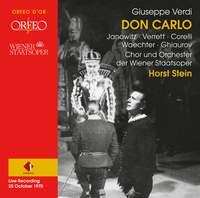 Don Carlo - Wiener Staatsoper, October 25, 1970
