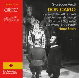 Don Carlo - Wiener Staatsoper, October 25, 1970