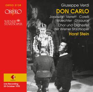 Don Carlo - Wiener Staatsoper, October 25, 1970