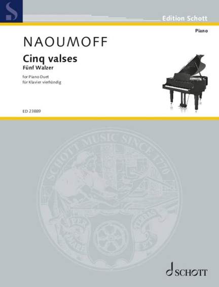Naoumoff, E: Cinq valses