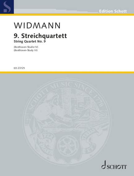 Widmann, Jörg: String Quartet No. 9