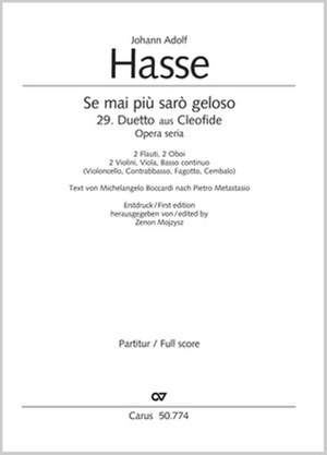 Johann Adolf Hasse: Se Mai Piu Saro Geloso