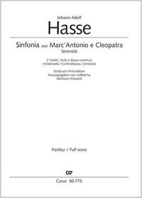 Johann Adolf Hasse: Sinfonia