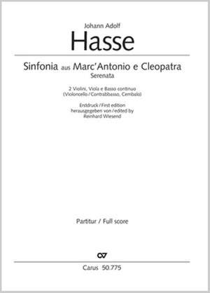Johann Adolf Hasse: Sinfonia