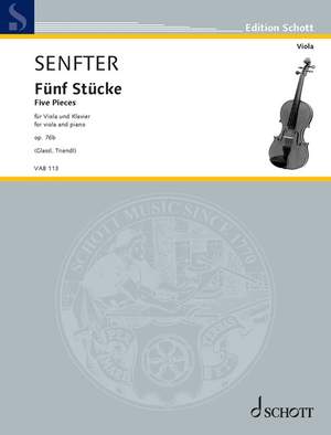 Senfter, J: Fünf Stücke op. 76b