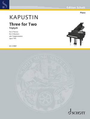 Kapustin, N: Three for Two op. 145