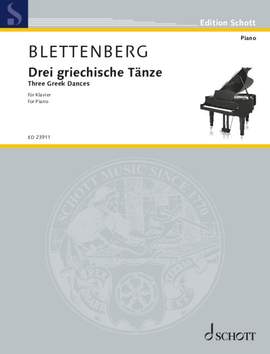 Blettenberg, A A: Drei griechische Tänze