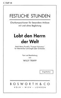 Clarke, J: Lobt den Herrn der Welt (nach Trumpet voluntary)