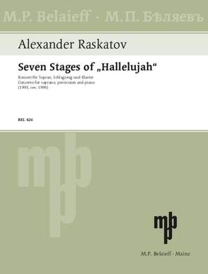 Raskatov, Alexander: Seven Stages of “Hallelujah”