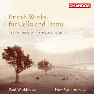 Paul Watkins Plays British Works for Cello and Piano, Vol. 1