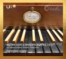 Beethoven: 3 piano sonatas, op. 2 on Schantz Fortepiano