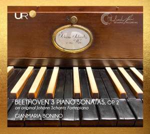 Beethoven: 3 piano sonatas, op. 2 on Schantz Fortepiano