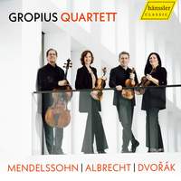 Gropius Quartett - Works By Mendelssohn, Albrecht and Dvořák