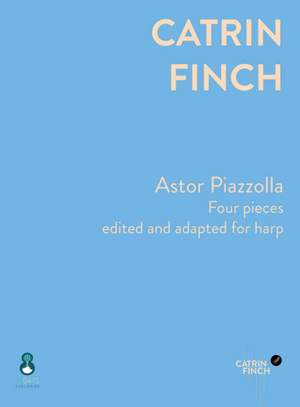 Astor Piazzolla: Four pieces edited and adapted for harp