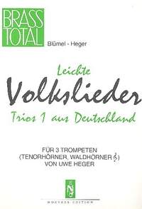 Heger: Leichte Volkslieder - Trios 1