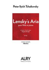 Tchaikovsky, P I: Lensky's Aria pour flute et piano