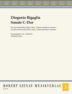 Bigaglia, Diogenio: Sonata C major