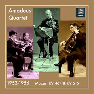 Amadeus Quartet: Mozart Quartet KV 464 & Quintet KV 515