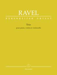 Ravel: Trio for Piano, Violin and Violoncello