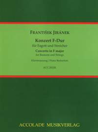 Jiranek, F: Bassoon Concerto in F major