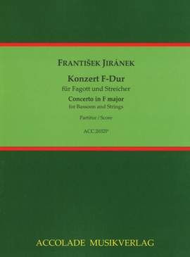 Jiranek, F: Fagottkonzert F-Dur