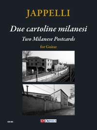 Nicola Jappelli: Due cartoline milanesi per Chitarra (2019-20)