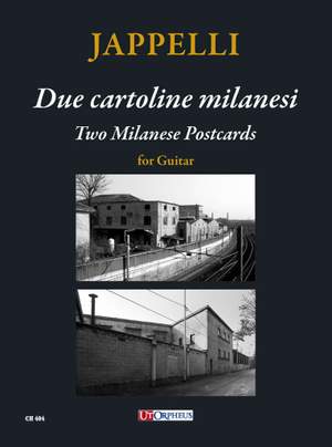 Nicola Jappelli: Due cartoline milanesi per Chitarra (2019-20)